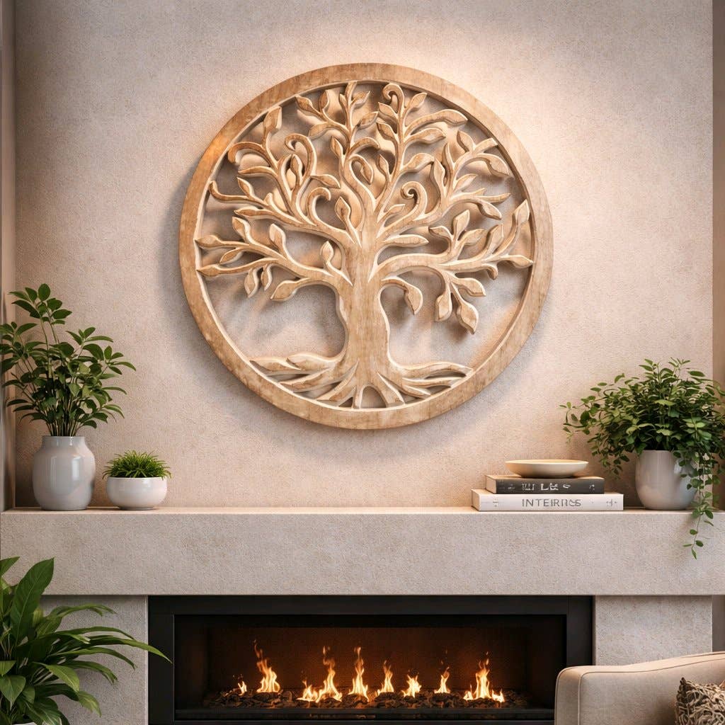 White Tree of Life 16x16in