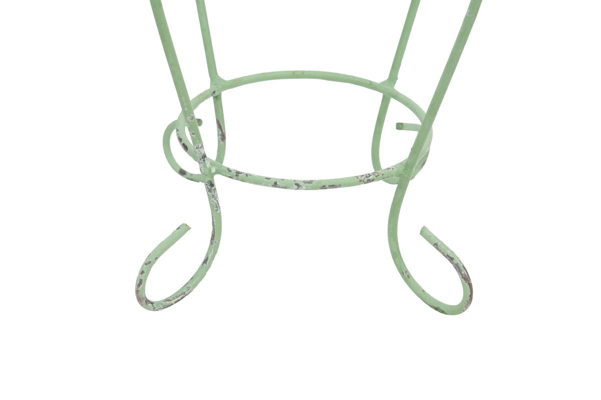 Dalhart Iron Planter Garden Basket-Farmhouse-10x15 in-Green