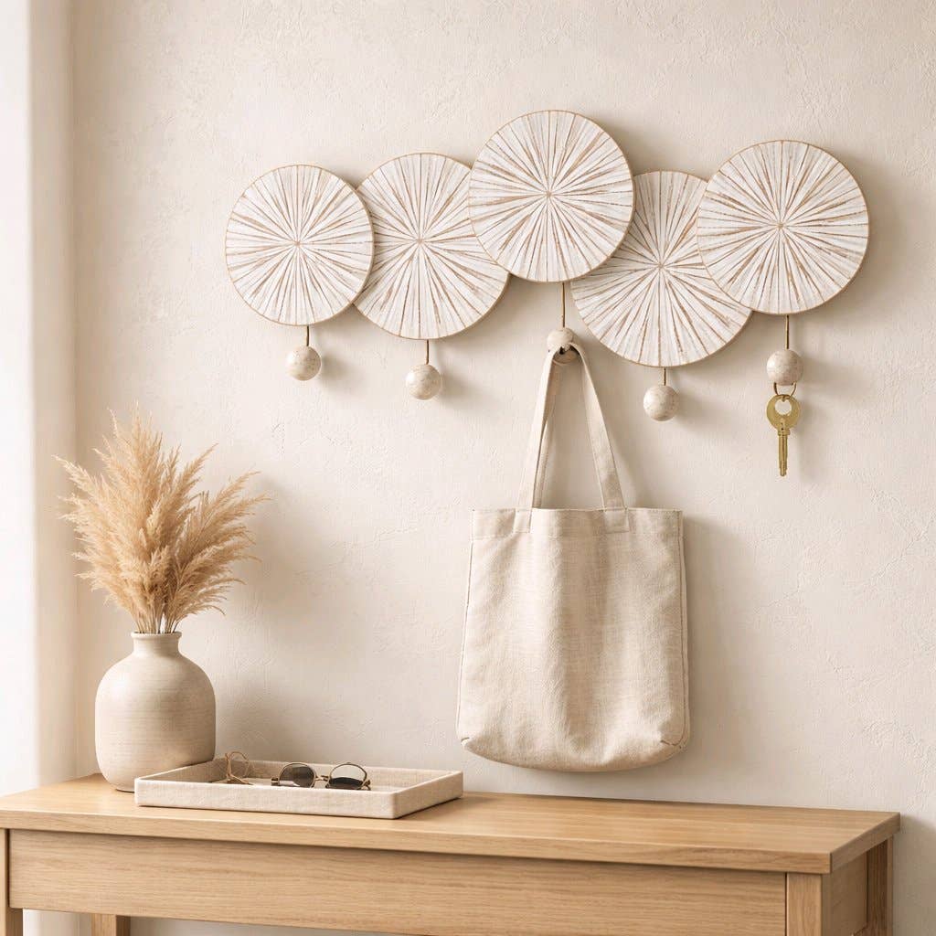 Sunburst Coatrack 17.5x7x1.25in