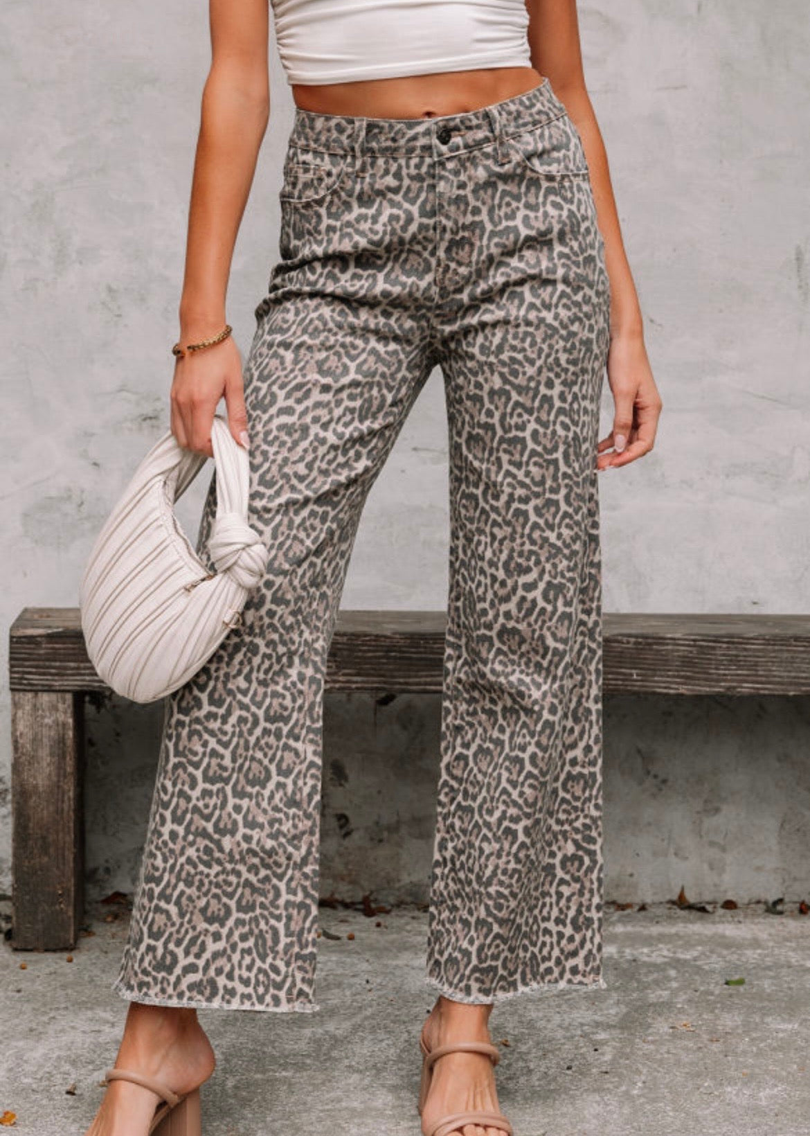 LEOPARD JEANS