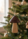 Wooden Hanging Mushroom 3x5in