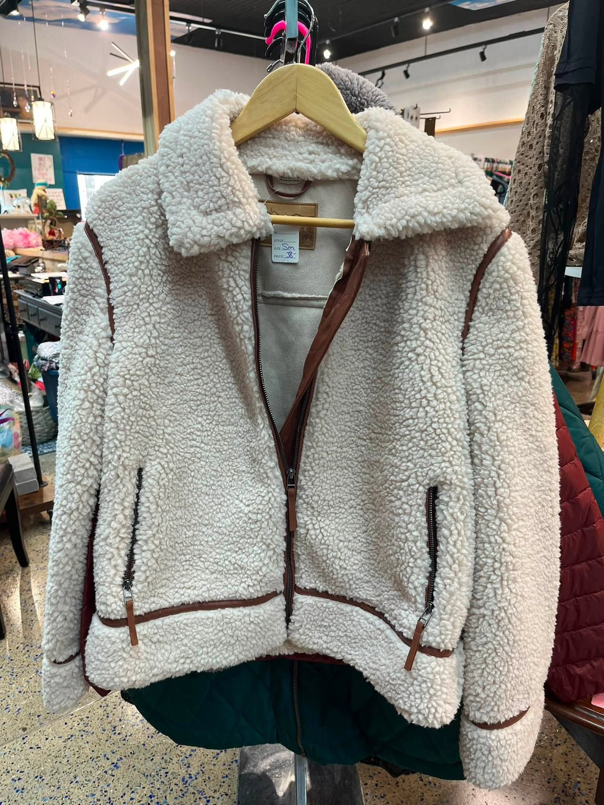 Faux Shearling Jacket